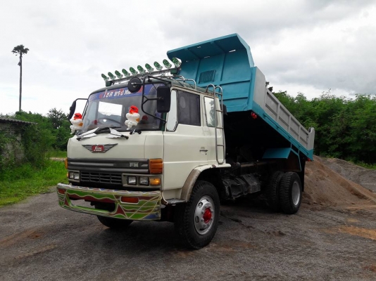 ขายหกล้อดั้ม HENO 195 เครื่องดีคัชชีสวย ช่วงล่างฟูโซ่ แอร์เย็น เบรกลมดัน พวงลัยเพาเวอร์