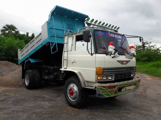 ขายหกล้อดั้ม HENO 195 เครื่องดีคัชชีสวย ช่วงล่างฟูโซ่ แอร์เย็น เบรกลมดัน พวงลัยเพาเวอร์