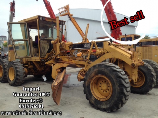 ขาย รถเกรด140H 2ZK3800 จำหน่าย รถ เครื่องจักร นำเข้า100\% อปกรณ์ทุกชิด ราคาถูก eurotec. 0818176901