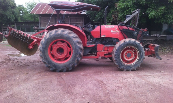 KUBOTA M9540 หาง7 ใบดัน เครื่องเดิม คานหน้าเดิม มือเดียวป้ายแดง รถสวยพร้อมใช้