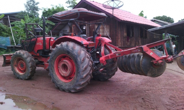 KUBOTA M9540 หาง7 ใบดัน เครื่องเดิม คานหน้าเดิม มือเดียวป้ายแดง รถสวยพร้อมใช้