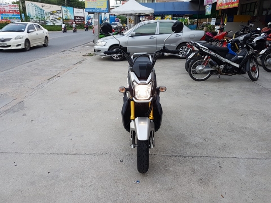 HONDA ALL NEW ZOOMER X สีเทา จดทะเบียน กย 58 รถ 10 เดือน สภาพสวย ๆ เดิม ๆ