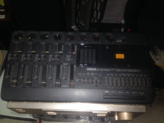 YAMAHA CMX100 เก่าญี่ปุ่นเเท้สภาพสวยใช้ไฟ 12V ใช้งานได้ปกติ