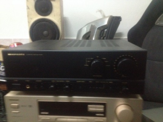 MARANTZ PM50 INTEGRATED เก่าญี่ปุ่นเเท้สภาพสวยใช้ไฟ100Vใช้งานปกติ