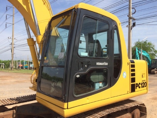 ขายรถแบคโฮ KOMATSU PC120-6 คอลโทรลสั้น สภาพสวยพร้อมใช้ มีVDOการทำงานครับ