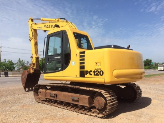 ขายรถแบคโฮ KOMATSU PC120-6 คอลโทรลสั้น สภาพสวยพร้อมใช้ มีVDOการทำงานครับ