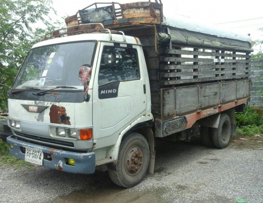 หกล้อ ฮีโน่ FC120ซูเปอร์เสีย ช่วงยาว4.30 (ช่วงล้อต่อดั้ม) สภาพดีสวยเดิมพร้อมใช้ ทะเบียนพร้อมโอน