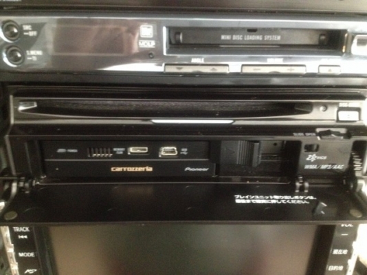 PIONEER AVIC VH009MD 7นิ้ว HDD DVD MP3 MD เก่าญี่ปุ่นสภาพสวยใช้งานปกติ PIONEER AVIC VH009MD 7นิ้ว HDD DVD MP3 MD เก่าญี่ปุ่นสภาพสวยใช้งานปกติ