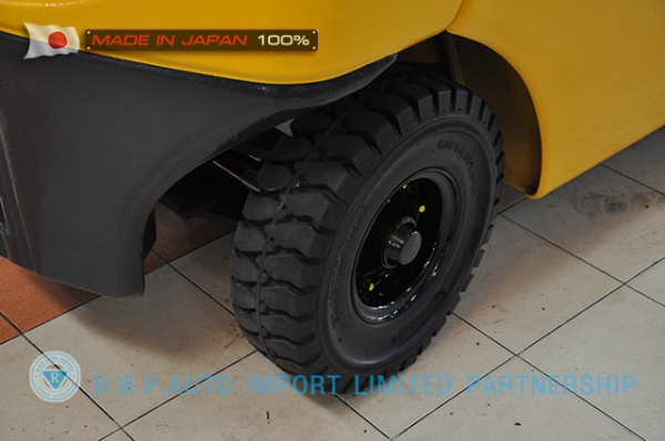 ขายรถโฟล์คลิฟท์มือสอง KOMATSU รุ่น FG25HT-583201 ราคา 285,000 บาท นำเข้าจากประเทศญี่ปุ่น 100\% ไม่เคยใช้งานในไทย