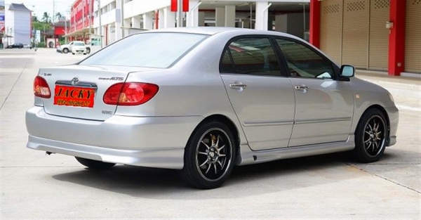 TOYOTA ALTIS 1.8G Top สีบ.เงิน ปี2002