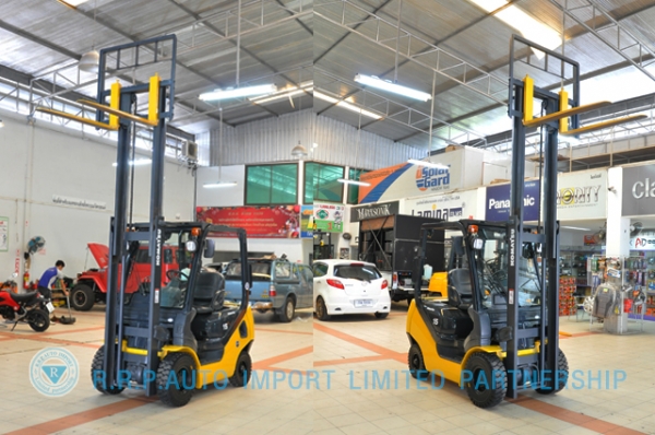 ขายรถโฟล์คลิฟท์มือสอง KOMATSU รุ่น FG15LT-658827 ราคา195,000 บาท นำเข้าจากญี่ปุ่น ไม่เคยใช้งา่นในไทย