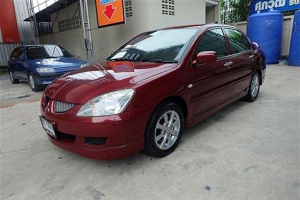 Mitsubishi Lancer 1.6 สีแดง ปี2007