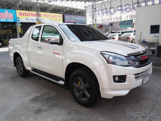 Allnew Isuzu D-max  Opencab Hilander สีขาว ปี2013
