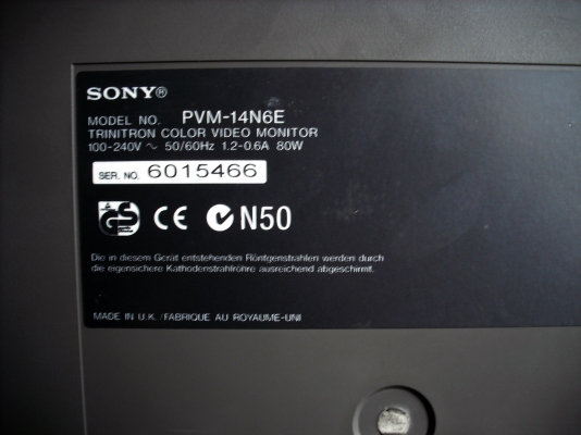 TRINITRON &reg;  COLOR VIDEO MONITOR จอ 14 นิ้ว