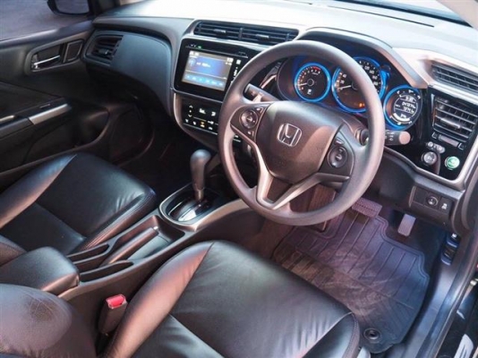 All new Honda City 1.5sv ตัวTOP สีดำ ปี2014