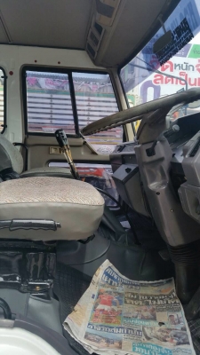 ขายรถบรรทุกสิบล้อดัมพ์ Mitsubishi TURBO TF#2xx เครื่องเดิม 6d16 turbo-220 แรง 2 เพลา ปี 39 กระบะดัมพ์เหล็ก ทะเบียนพร้อม