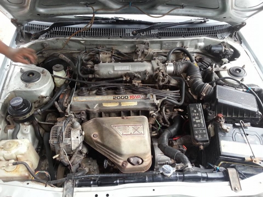 Toyota corona 2.0 gli 1992 ใช้ได้ 2 ระบบ Toyota corona 2.0 gli 1992 ใช้ได้ 2 ระบบ