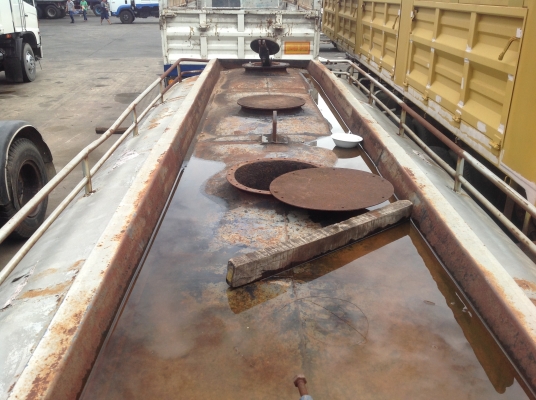 ขายถังน้ำดับเบิ้ลดีพร้อมขายึด   จำนวน   4   ช่อง   ขนาด  16,000   ลิตร