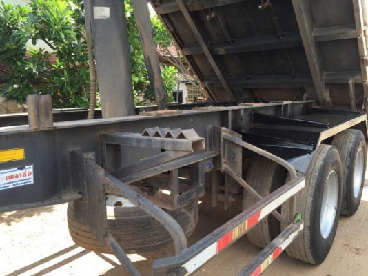 ขายรถสิบล้อ ISUZU DECA 360ปี55 ดั้มสามมิตร พ่วงแม่ลูก พ่วงรถสวยเดิมบาง