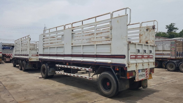 ขาย รถพ่วงแม่-ลูกไม่ดั้ม FUSO M6 ปี 45 คัสซีสวยตลอดเส้น เครื่องเดิม 6D16 260 แรงม้า ลูก 2 เพลา ยาว 7.50 เมตร ทะเบียนพร้อมโอน ขาย รถพ่วงแม่-ลูกไม่ดั้ม FUSO M6 ปี 45 คัสซีสวยตลอดเส้น เครื่องเดิม 6D16 260 แรงม้า ลูก 2 เพลา ยาว 7.50 เมตร ทะเบียนพร้อมโอน