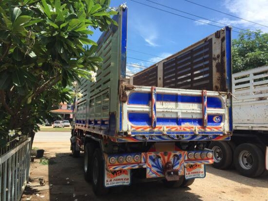 ขายรถสิบล้อ ISUZU DECA 360ปี56 ดั้มเหล็กคอกเกษตร พ่วงแม่ลูก พ่วงรถสวยเดิมบาง