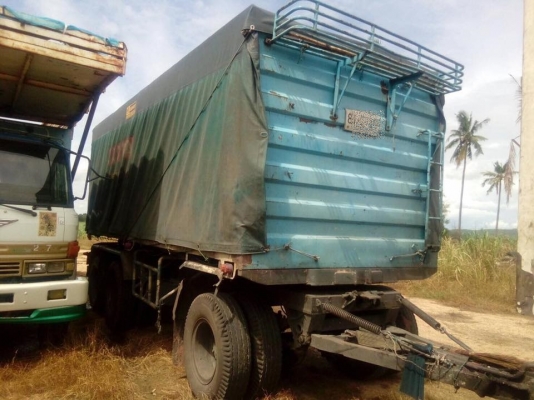 ขายรถสิบล้อ ISUZU DECA 320 ปี50 ดั้มคอกเกษตร ดั้มเหล็ก พ่วงแม่ลูกรถสวยพร้อมใช้งานเดิมบางๆ สภาพดี เดิมๆ