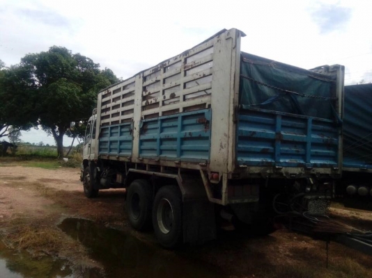 ขายรถสิบล้อ ISUZU DECA 320 ปี50 ดั้มคอกเกษตร ดั้มเหล็ก พ่วงแม่ลูกรถสวยพร้อมใช้งานเดิมบางๆ สภาพดี เดิมๆ