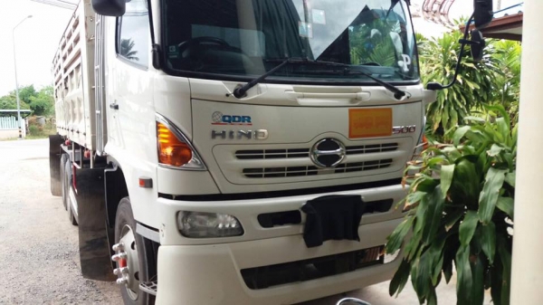 ขายรถสิบล้อ HINO FM2P 380แรง ปี56 พ่วงแม่ลูกดั้มเหล็ก อู่พนัส รถสวยมากวิ่งน้อย รถพร้อมใช้งาน