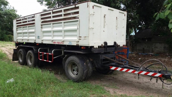 ขายรถสิบล้อ HINO FM2P 380แรง ปี56 พ่วงแม่ลูกดั้มเหล็ก อู่พนัส รถสวยมากวิ่งน้อย รถพร้อมใช้งาน