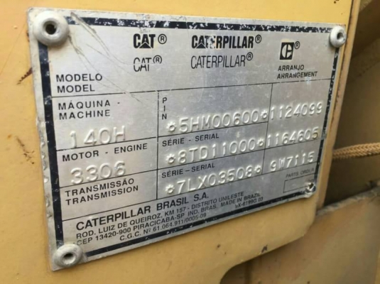 ขาย 2,550,000 CATTERPILLAR 140 H   เครื่องดี เกียร์แรงรถสวยพร้อมใช้เอกสารเล่มทะเบียน 090-772-3710 090-772-3708