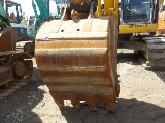 Komatsu PC128US-2EO ปี 2003 ใบแทร็คติดก้อนยาง นำเข้าจากญี่ปุ่น ถึงไทยเร็ว ๆ นี้ ราคาไม่แพงครับ