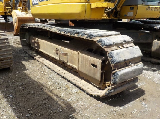 Komatsu PC128US-2EO ปี 2003 ใบแทร็คติดก้อนยาง นำเข้าจากญี่ปุ่น ถึงไทยเร็ว ๆ นี้ ราคาไม่แพงครับ