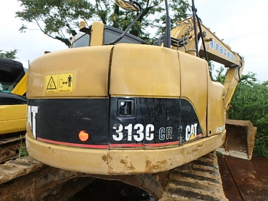 CAT 313CCR YR2004 ใบแทร็คติดก้อนยาง ใช้งานน้อยแค่ 2911 ชม. นำเข้าจากญี่ปุ่น
