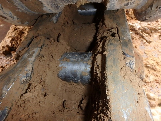 CAT 313CCR YR2004 ใบแทร็คติดก้อนยาง ใช้งานน้อยแค่ 2911 ชม. นำเข้าจากญี่ปุ่น