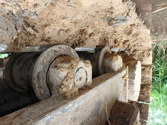 CAT 313CCR YR2004 ใบแทร็คติดก้อนยาง ใช้งานน้อยแค่ 2911 ชม. นำเข้าจากญี่ปุ่น