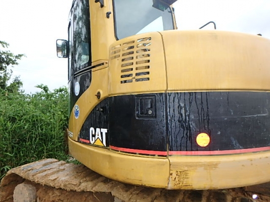 CAT 313CCR YR2004 ใบแทร็คติดก้อนยาง ใช้งานน้อยแค่ 2911 ชม. นำเข้าจากญี่ปุ่น