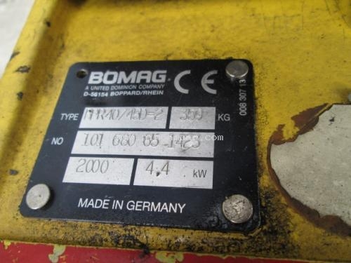 NEW เครื่องตบดิน BOMAG BPR40/45D-2 รหัสสินค้า : 80904308 www.nihonmono.com NEW เครื่องตบดิน BOMAG BPR40/45D-2 รหัสสินค้า : 80904308 www.nihonmono.com