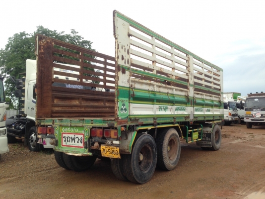 ขาย ลูกพ่วง3เพลาแท้ไม่ดั้มพ์/อู่สหะกิจ/ยาว 7.2ม./ปี49