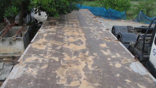 ลูกพ่วง3คานพื้นเรียบ ของ RCK รุ่งเจริญ ปี48 ยาว12.50ม สภาพสวยพร้อมใช้ ทะเบียนพร้อมโอน