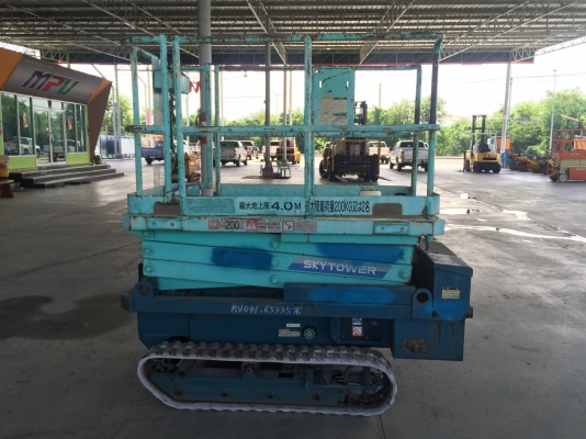 ขายกระเช้ากรรไกรAICHIรุ่นRV041สูง4เมตร มือสองญี่ปุ่นใช้แบต24โวลด์สภาพดีพร้อมใช้งานขาย65000บาท