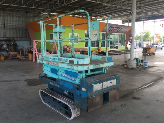 ขายกระเช้ากรรไกรAICHIรุ่นRV041สูง4เมตร มือสองญี่ปุ่นใช้แบต24โวลด์สภาพดีพร้อมใช้งานขาย65000บาท