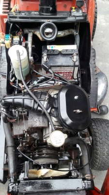 รถตัดหญ้านั่งขับ HONDA HT3813 2 ใบตัด