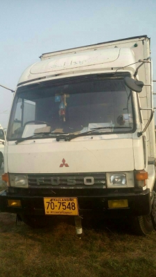 รถบรรทุกตู้ 10 บาน MITSUBISHI FUSO  ปี50 ยาว 7.20 เมตร ราคา 480,000 บ.รถอยู่ระยอง