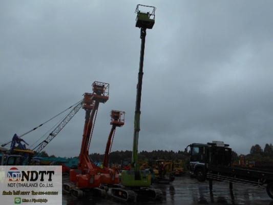 ขายรถกระเช้า! HX99B #1AXP000220 1998Yr 5488Hr รถเก่านอกไม่เคยใช้งานในไทยครับ