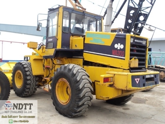 ขายรถตัก WA300-1 #30578 53794KM 6736HR 1989Y รถเก่าญี่ปุ่นไม่เคยใช้งานในไทยครับ