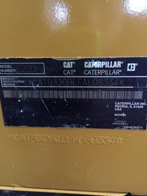 ขาย Cat320D ใบอินวอย 11xxx ชม ราคา 2,280,000 ดูรถได้ที่ลาดหลุมแก้ว
