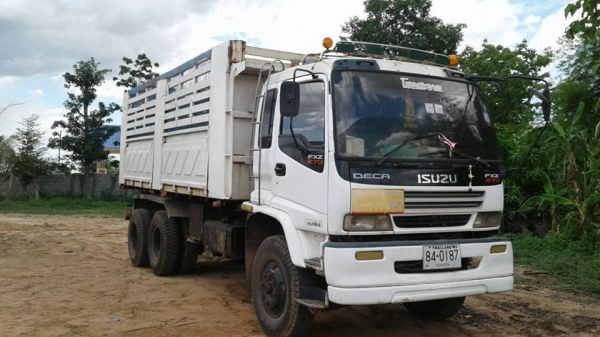 ขายรถพ่วง ดั้มแม่ลูก เดก้า270 ปี43 ลูก2คาน รถสวยสภาพดี รถใช้งานอยู่ เอกสารถูกต้อง เล่มทะเบียนพร้อมโอน ราคา1,350,000 สนใจโทร 090-8588220คุณนะ 093-3258446คุณบิว หรือเข้าดูสินค้าอื่นๆได้ที่ www.narong2truck.com หรือ www.truck.in.th/498 หรือเพจFacebook ณรงค์