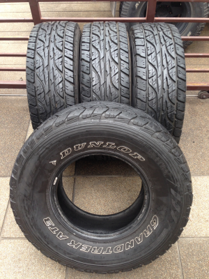 ยาง All Dunlop 285 75 16 ดอกเต็ม ใช้งานน้อย ราคาไม่แพง