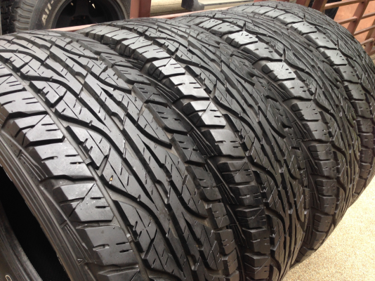 ยาง All Dunlop 285 75 16 ดอกเต็ม ใช้งานน้อย ราคาไม่แพง