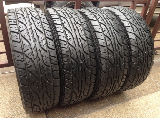 ยาง All Dunlop 285 75 16 ดอกเต็ม ใช้งานน้อย ราคาไม่แพง